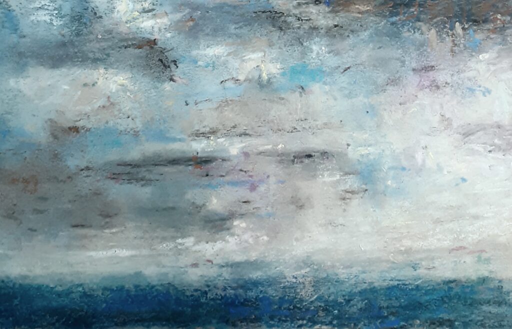 Soft Pastel Sea View Patricia Van Lottum