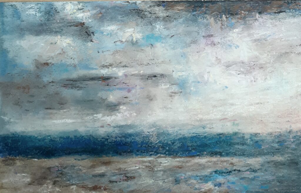 Soft Pastel Sea View Patricia Van Lottum